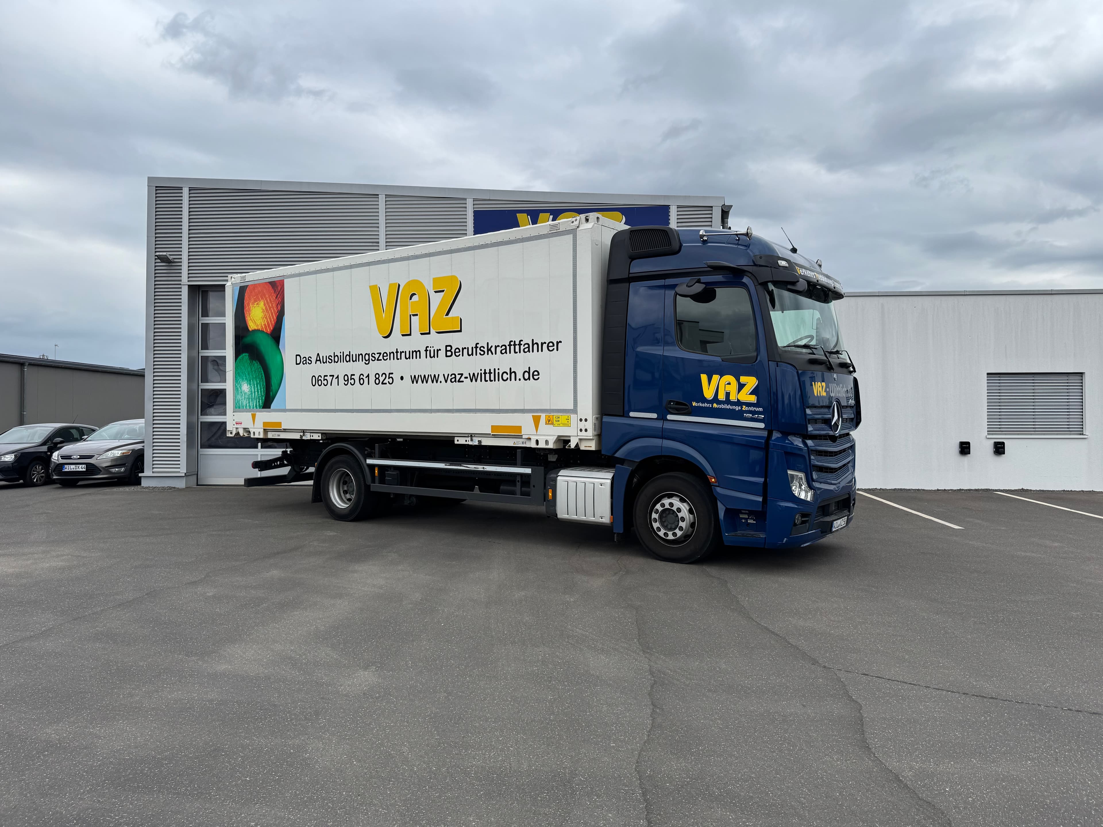 Abfahrtkontrolle Klasse C - Mercedes Actros 