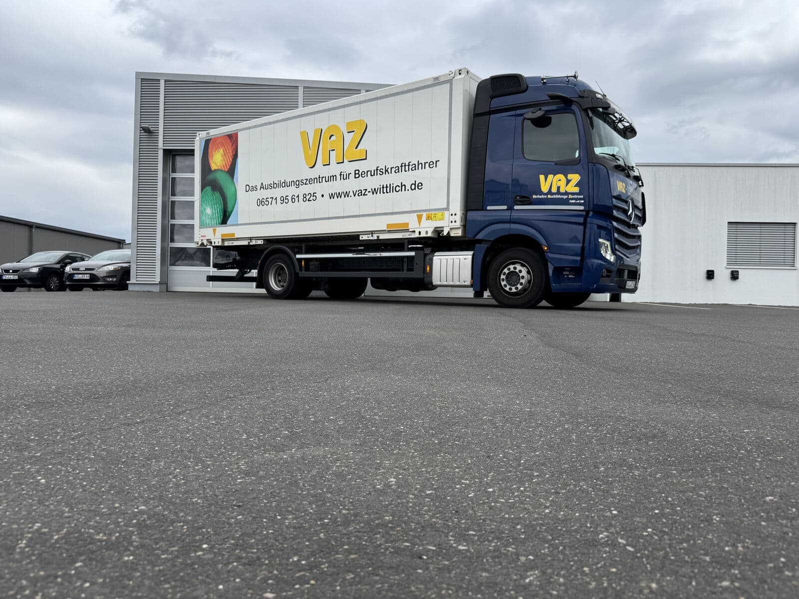 Moderne LKW Flotte